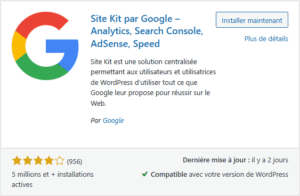 Installer Google Analytics 4 (GA4) sur votre site WordPress - Otus formation, centre de formation digitale